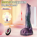 Elephant Trunk Fantasy Thrusting Vibrating Dildo – 42° Heating Remote Control G-Spot & Anal Toy | Domlust
