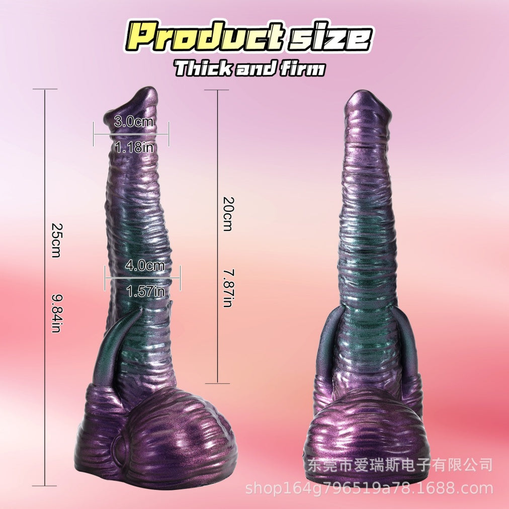 Elephant Trunk Fantasy Thrusting Vibrating Dildo – 42° Heating Remote Control G-Spot & Anal Toy | Domlust