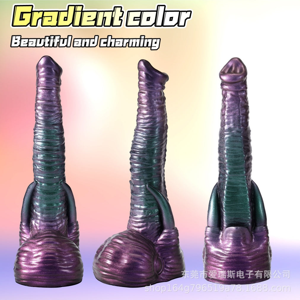 Elephant Trunk Fantasy Thrusting Vibrating Dildo – 42° Heating Remote Control G-Spot & Anal Toy | Domlust