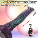 Elephant Trunk Fantasy Thrusting Vibrating Dildo – 42° Heating Remote Control G-Spot & Anal Toy | Domlust