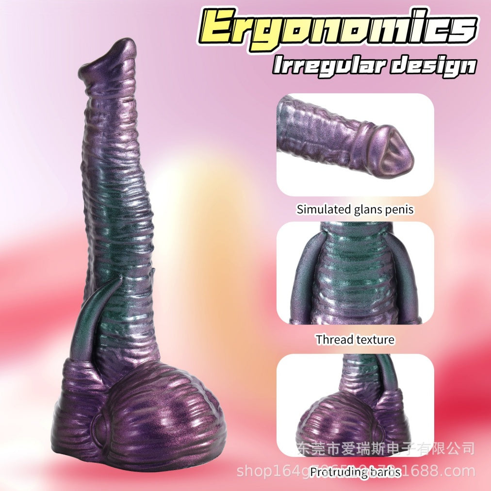 Elephant Trunk Fantasy Thrusting Vibrating Dildo – 42° Heating Remote Control G-Spot & Anal Toy | Domlust