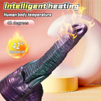 Elephant Trunk Fantasy Thrusting Vibrating Dildo – 42° Heating Remote Control G-Spot & Anal Toy | Domlust
