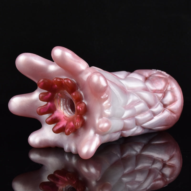 Alien Tentacle Pocket Pussy – Floral Fantasy Silicone Masturbator | Domlust