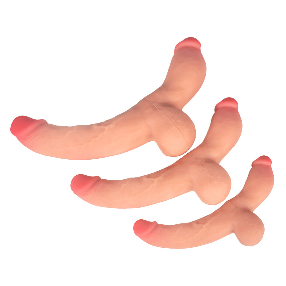 Realistic-Double-Ended-Dildo-Vaginal-Anal-Play-Flexible-For-Women-Lesbian-Couples-2