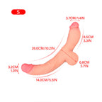  Analyzing image     Realistic-Double-Ended-Dildo-Vaginal-Anal-Play-Flexible-For-Women-Lesbian-Couples-size-S