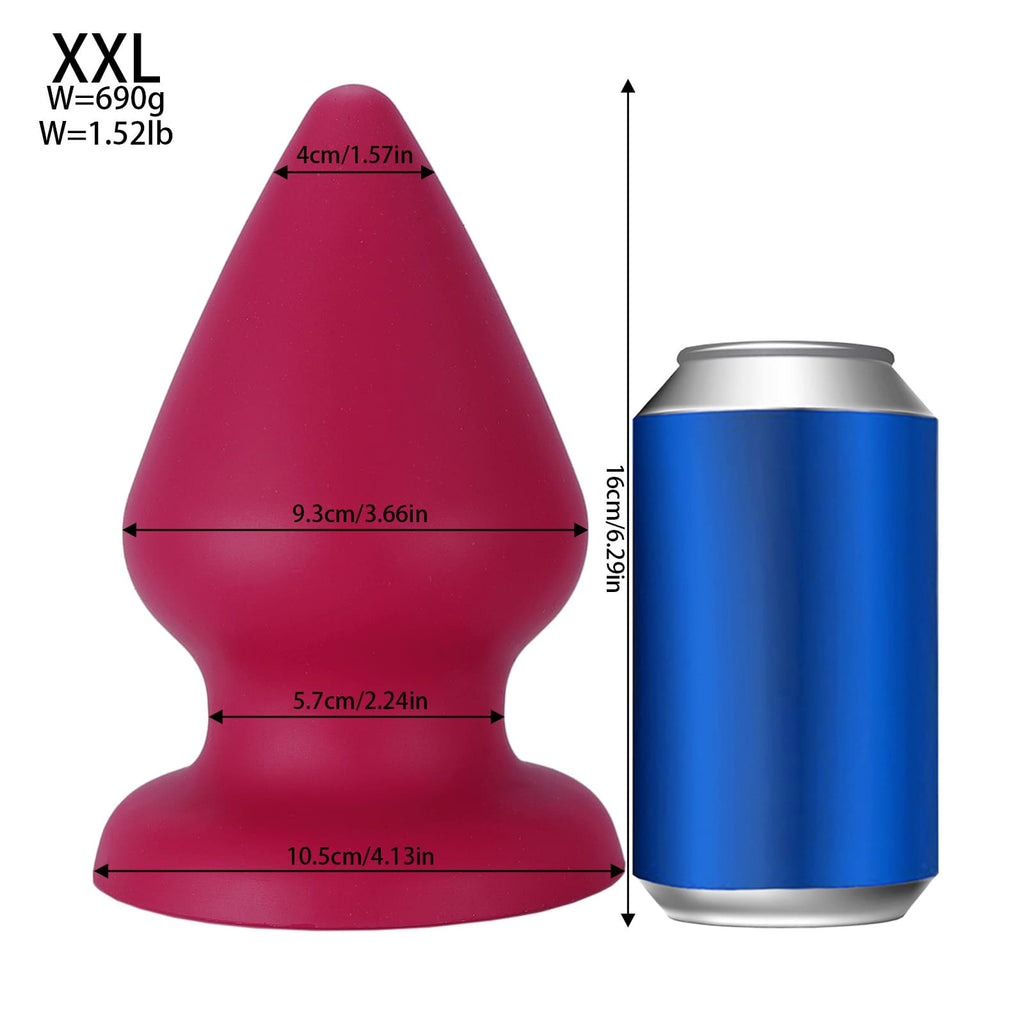 Red-Drop-Soft-Liquid-Silicone-Anal-Plug-6-Sizes