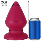 Red-Drop-Soft-Liquid-Silicone-Anal-Plug-6-Sizes