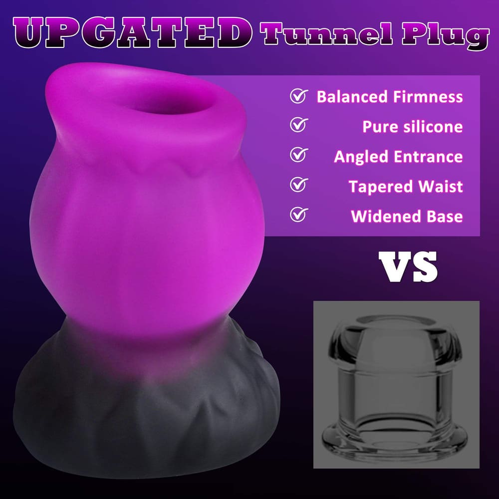 Reed-Silicone-Hollow-Anal-Plug-Anal-Dilator