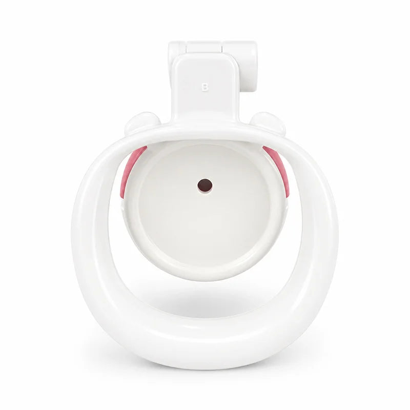 Spherical Capture-Style Chastity Cage – Portable Resin Male Chastity Device with Secure Lock