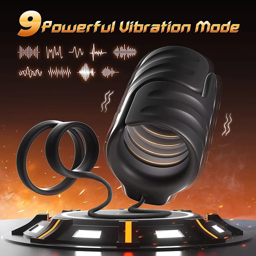 Ron-Smart-APP-Controlled-Penis-Trainer-Vibrating-Silicone-Masturbator