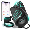 Ron-Smart-APP-Controlled-Penis-Trainer-Vibrating-Silicone-Masturbator