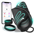 Ron-Smart-APP-Controlled-Penis-Trainer-Vibrating-Silicone-Masturbator