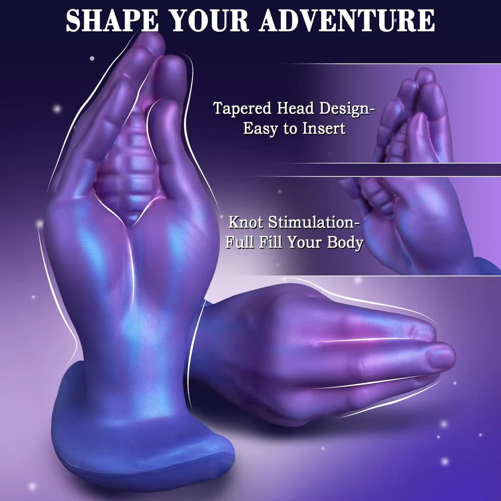 Rook-7-5-Inch-Fantasy-Fist-Butt-Plug-Silicone-Anal-Toy