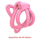Rope Design Chastity Cage – Artistic Rope-Look Male Lock