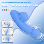 SULA Fantasy Silicone G-Spot Vibrator - Multi-Sensory Clitoral Stimulation & Sexual Massage