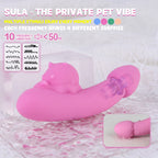 SULA Fantasy Silicone G-Spot Vibrator - Multi-Sensory Clitoral Stimulation & Sexual Massage