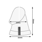 Inverted Chastity Cage With Detachable Dildo – Adjustable Penis Lock