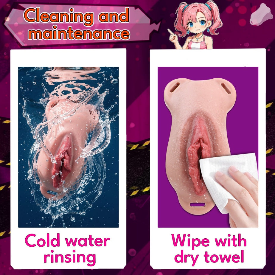 Realistic Silicone Fake Vagina Pussy Pants | Gay Couples Wearable Artificial Vagina Strap-On
