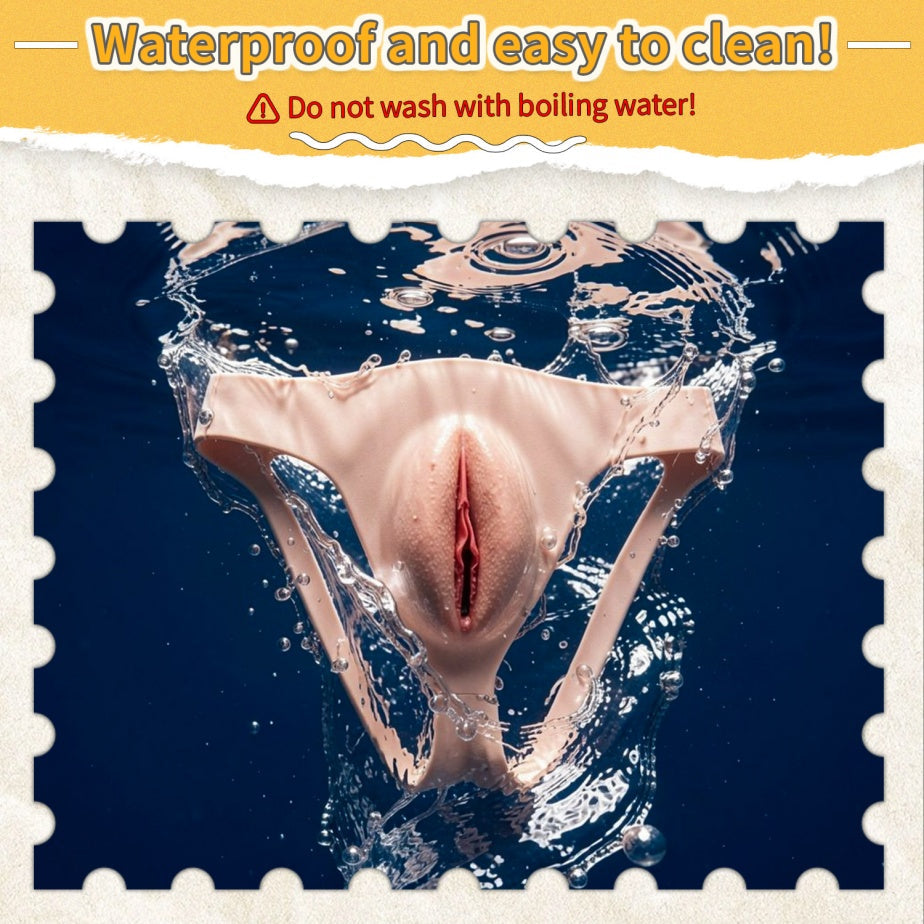 Xiaowei Silicone Pussy Pants – Wearable Fake Vagina | Realistic Artificial Vagina Underwear