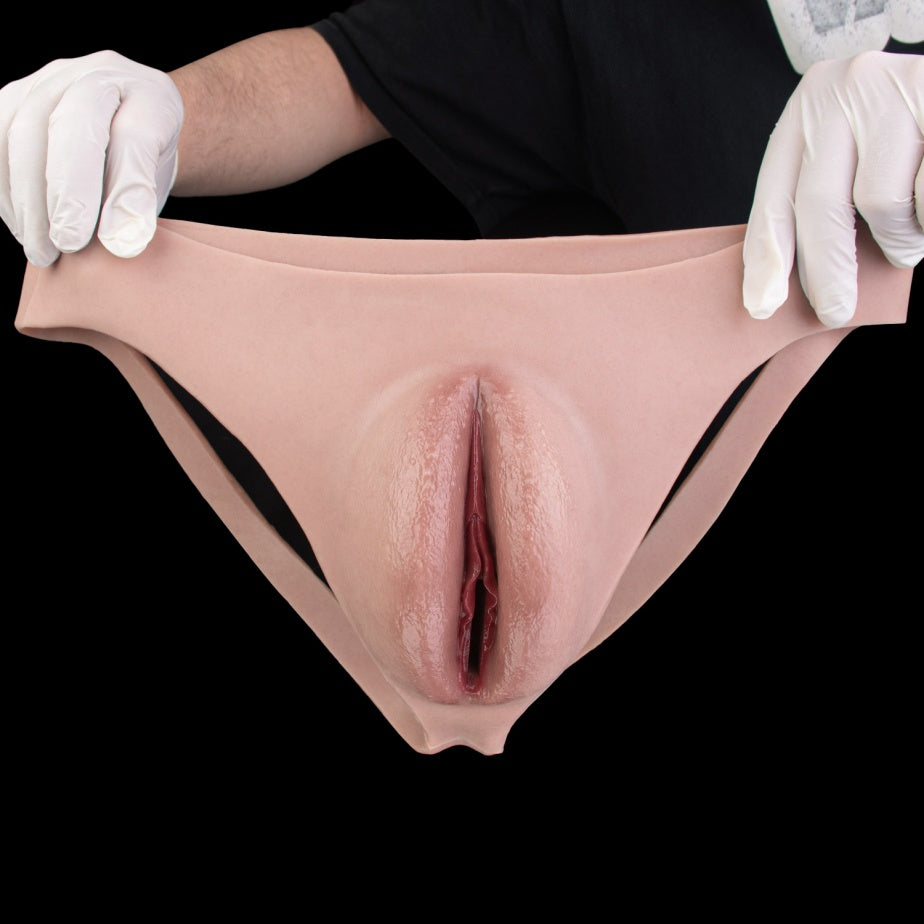 Xiaowei Silicone Pussy Pants – Wearable Fake Vagina | Realistic Artificial Vagina Underwear