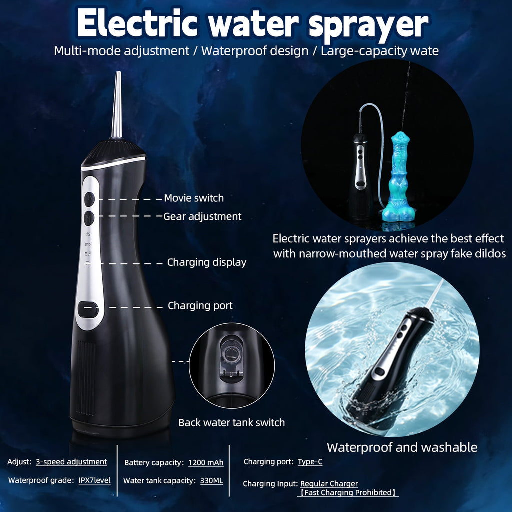 Fantasy Horse Dildo with Squirt Function – Creature Cock Ejaculating Silicone & Suction Cup