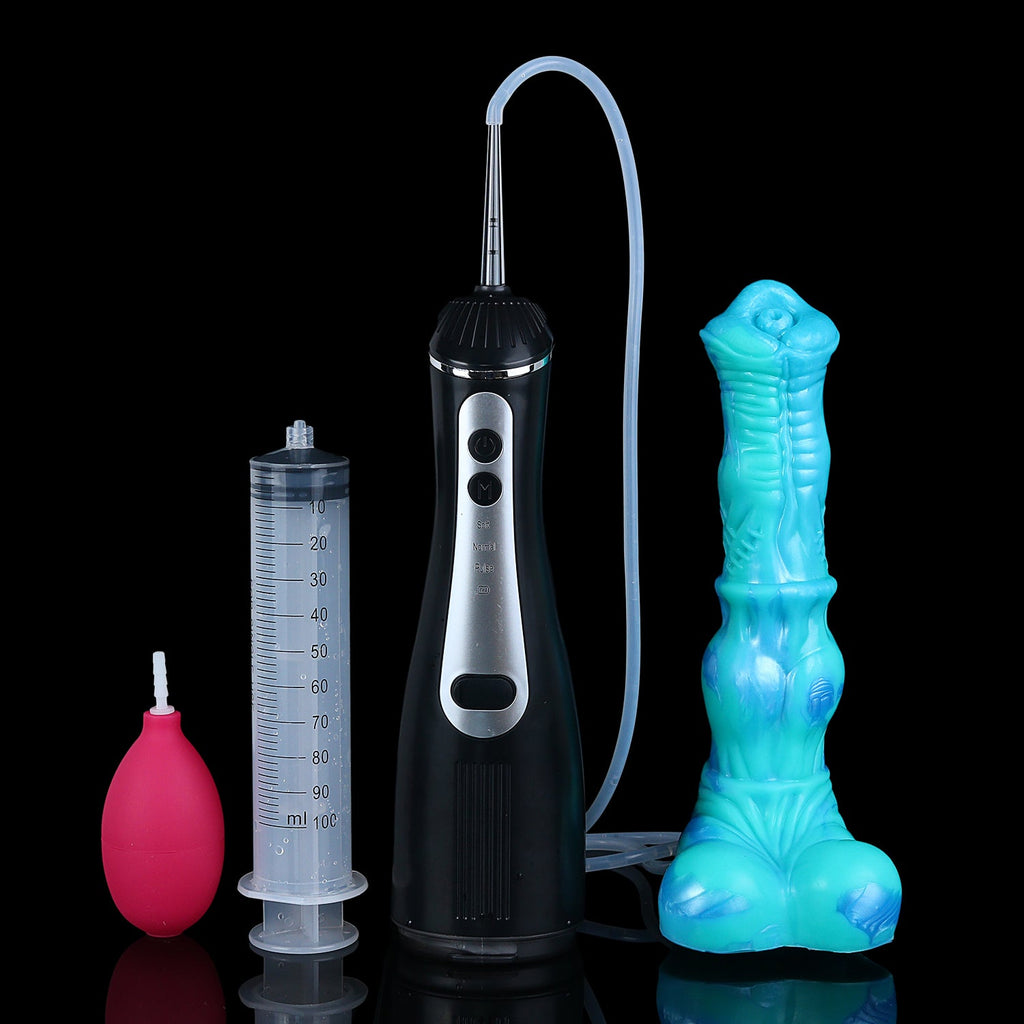 Fantasy Horse Dildo with Squirt Function – Creature Cock Ejaculating Silicone & Suction Cup