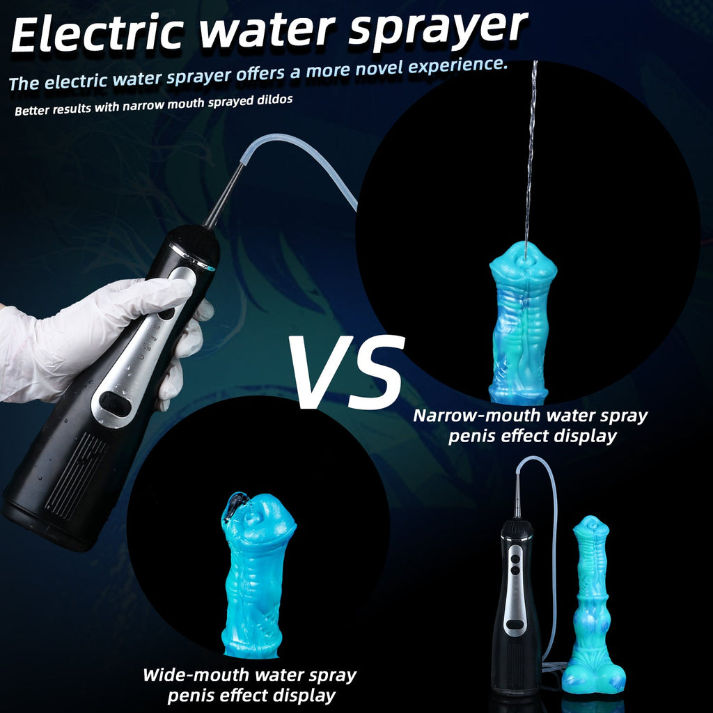 Fantasy Horse Dildo with Squirt Function – Creature Cock Ejaculating Silicone & Suction Cup