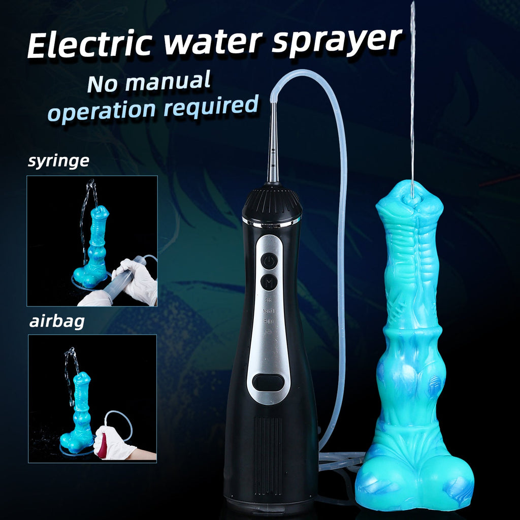 Fantasy Horse Dildo with Squirt Function – Creature Cock Ejaculating Silicone & Suction Cup