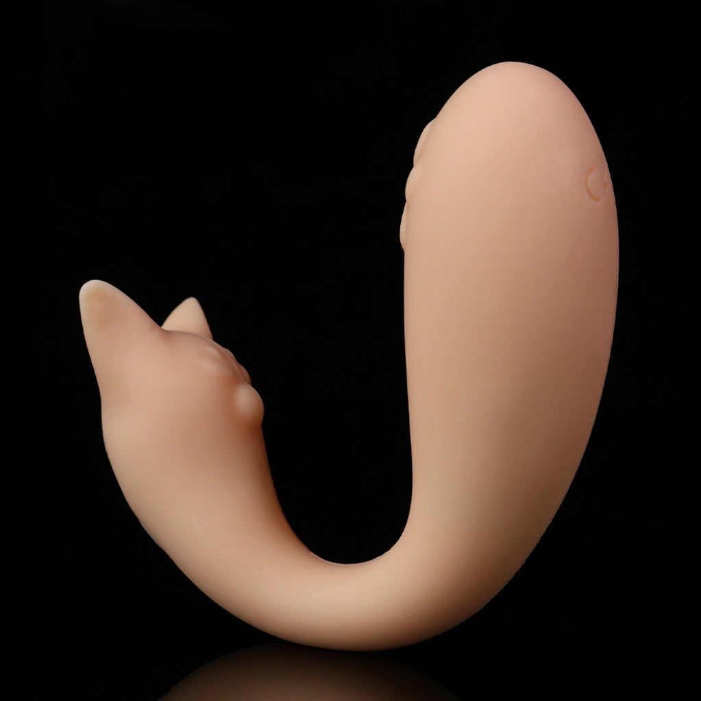 Medical-Grade Silicone Fantasy Elephant ELI G-Spot Vibrator-Clit Stimulator & Orgasmic Massage Sex Toy for Women
