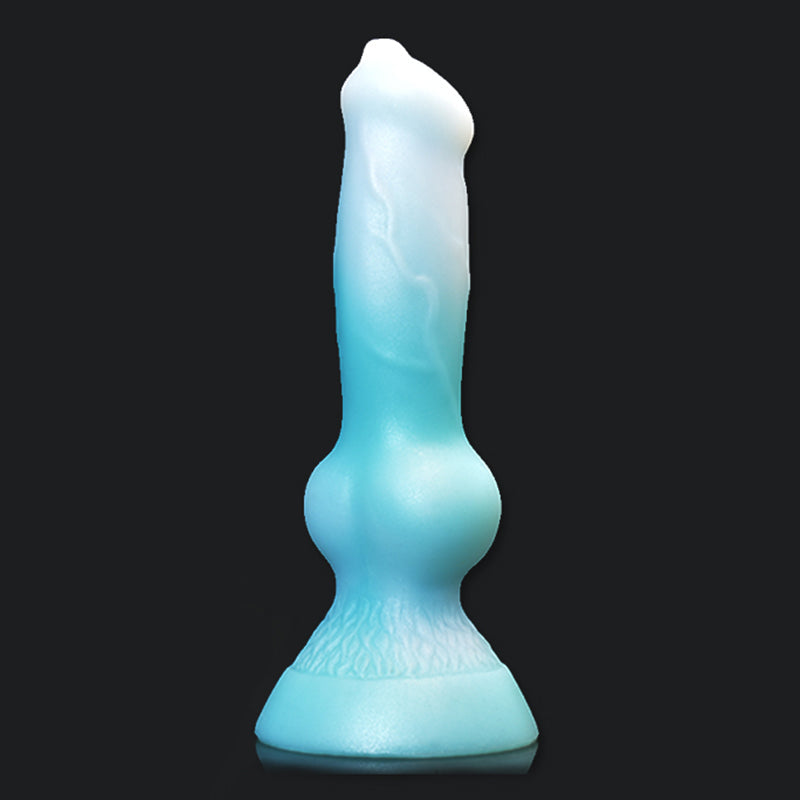 Crystal Dog Dildos Butt Plug - Exotic Small Monsterdildo Anal Sex Toys for Men Women