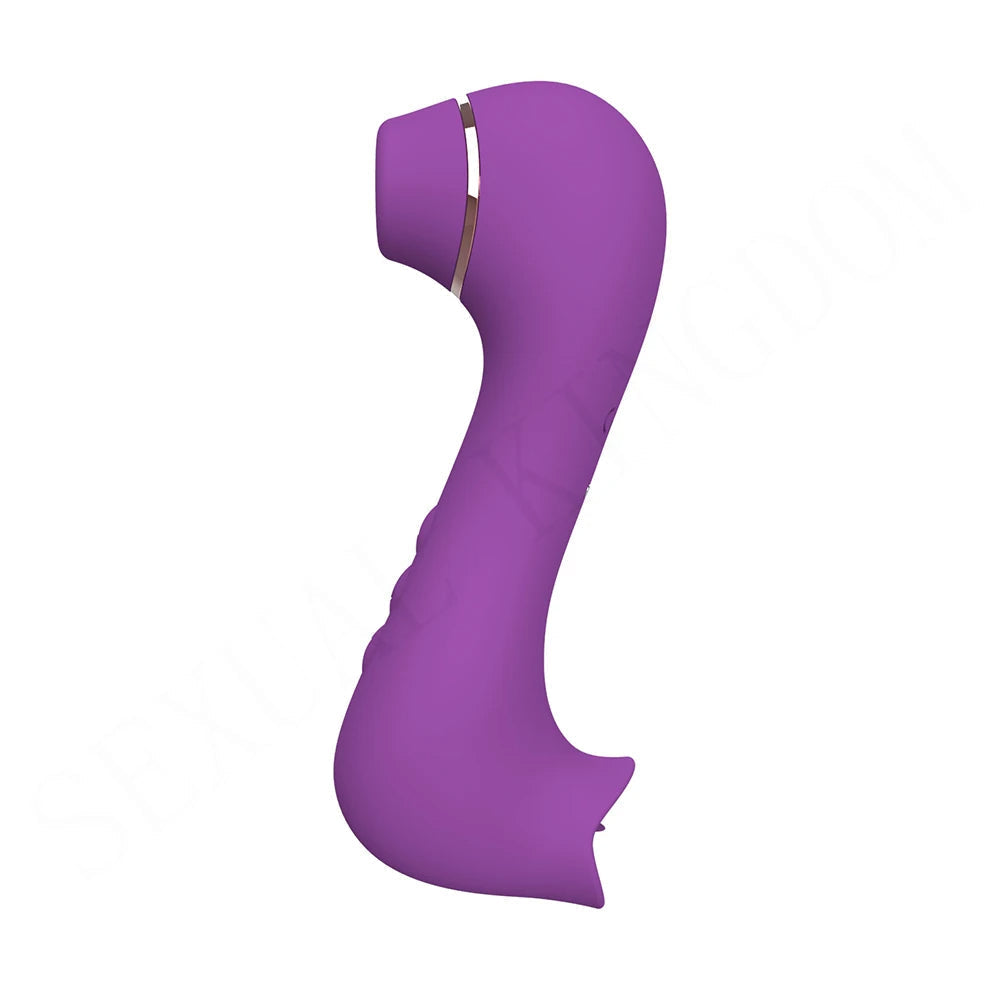 Rose Red Clit Sucking Vibrator - Tongue Licking Oral Sex Toys for Women Clitoral Stimulator