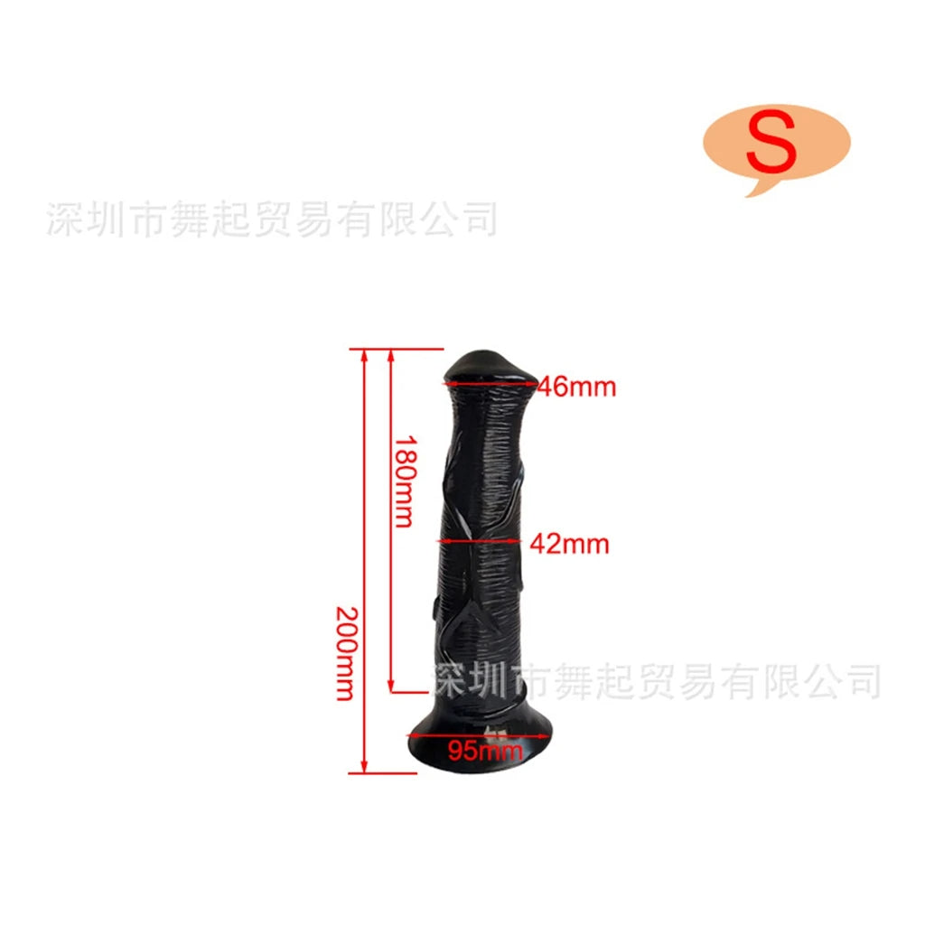 Long Horse Dildo Butt Plug - Realistic Animaldildo Riding Anal Orgasm Women Sex Toys