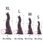 Elephant Penis Anal Dildo Butt Plug - Realistic Animal Monsterdildo Silicone Female Sex Toy