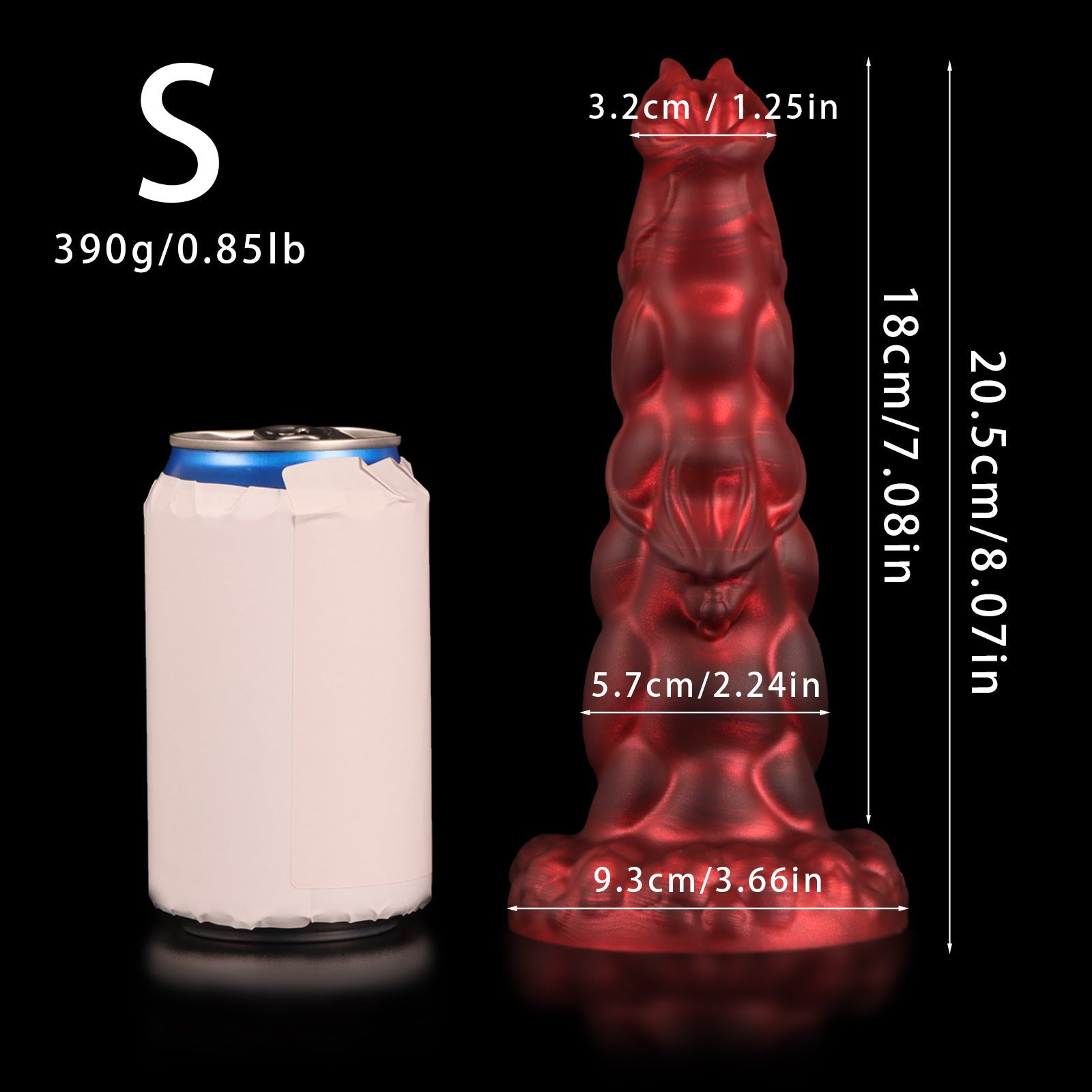 Dragon Dildo Butt Plug - Monsterdildo Silicone Tentacle Anal Sex Toy for Men Women