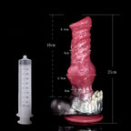 Squirting Horsedildo Butt Plug - Silicone Monster Dildo Vaginal Prostate Massger
