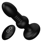 Thrusting Dildo Vibrator - Remote Control Telescopic Butt Plug Prostate Massager