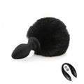 Bunny Tail Butt Plug - Remote Control Fluffy Plush Vibrating Butt Plug Erotic Girl Cosplay