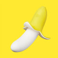 Banana Clit Clamp Tongue Vibrator - Nipple Massage G Spot Vibrating Dildo Women Gifts