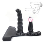 Lesbian Strap On Dildo - Harness Belt Strapon Double End Anal Dildo Sex Toys for Couple