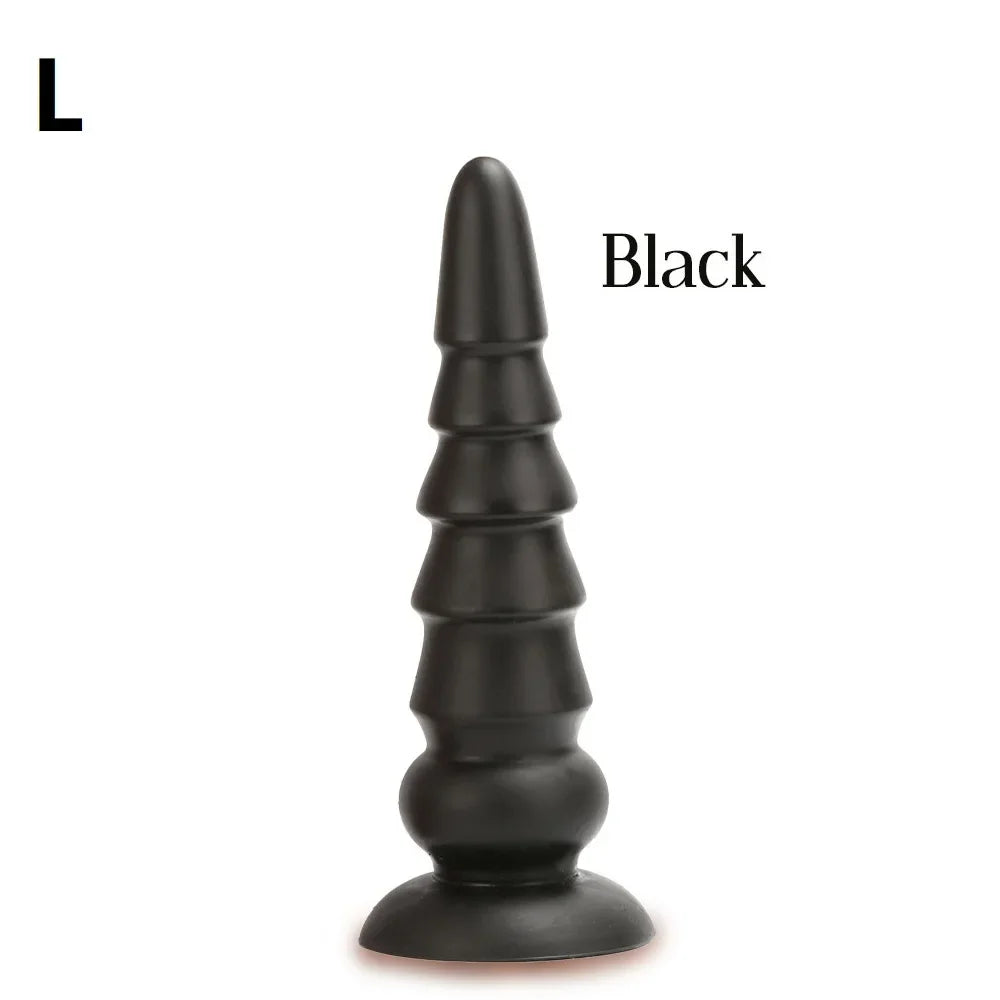 Silicone Anal Dildo Butt Plug - Exotic Conical Anal Dilator G Spot Prostate Massager