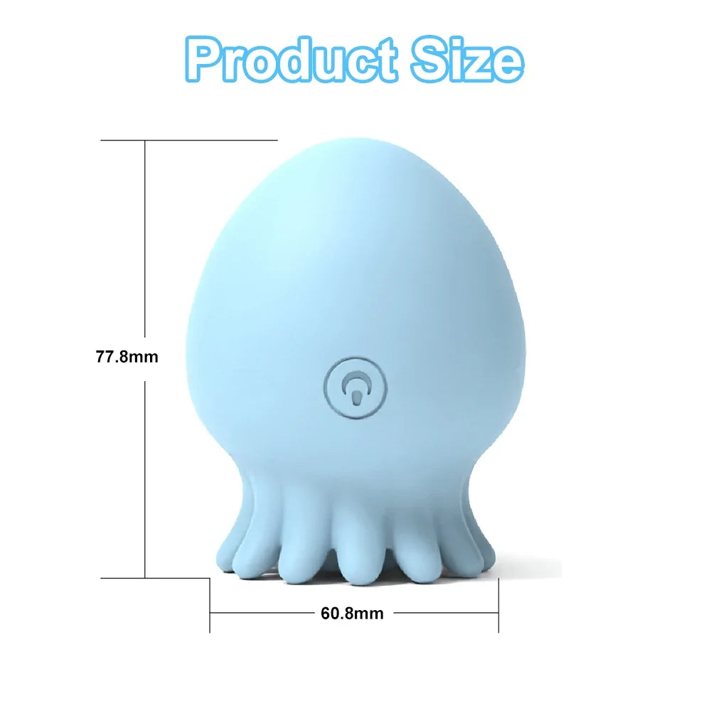 Jellyfish Clit Sucking Stimulator - Nipple Clitoral Vibrator Female Sex Toys