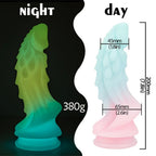 Dragon Monster Dildo Butt Plug - Luminous Macaron Color Fantasy Dildos Women Sex Toy