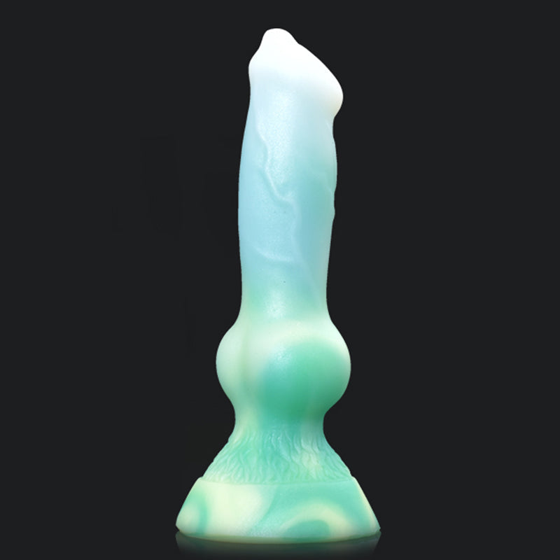 Crystal Dog Dildos Butt Plug - Exotic Small Monsterdildo Anal Sex Toys for Men Women