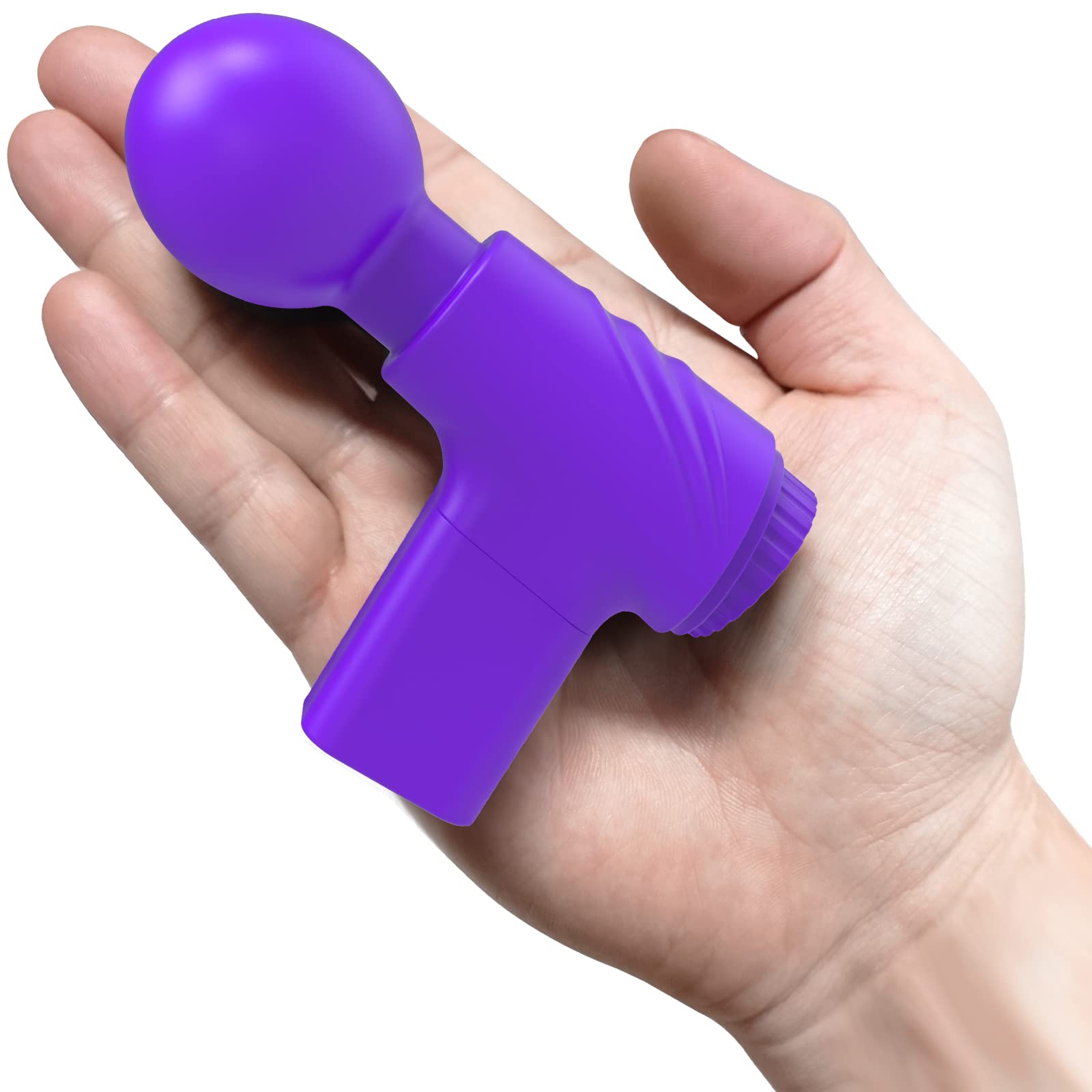Massage Gun Magic Wand Vibrator - Pocket Powerful Nipple Clit Stimulator Sex Toy for Women