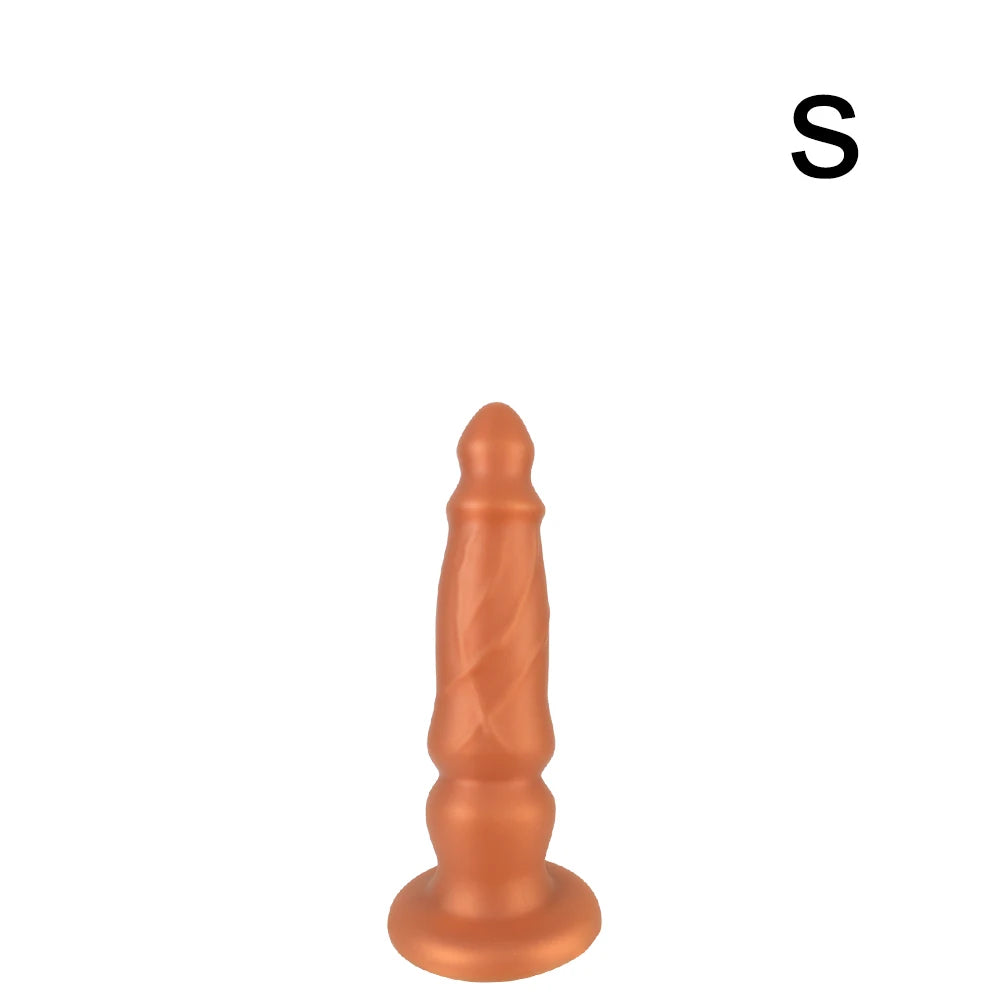 Huge Anal Dildo - Silicone Anal Expander Butt Plug Prostate Massager