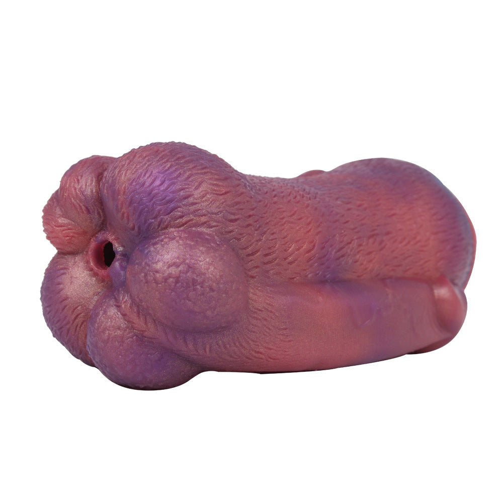 Fantasy Monster Pocket Pussy Male Masturbator - Double Hole Penis Masturbation Silicone Stroker