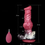 Squirting Horsedildo Butt Plug - Silicone Monster Dildo Vaginal Prostate Massger