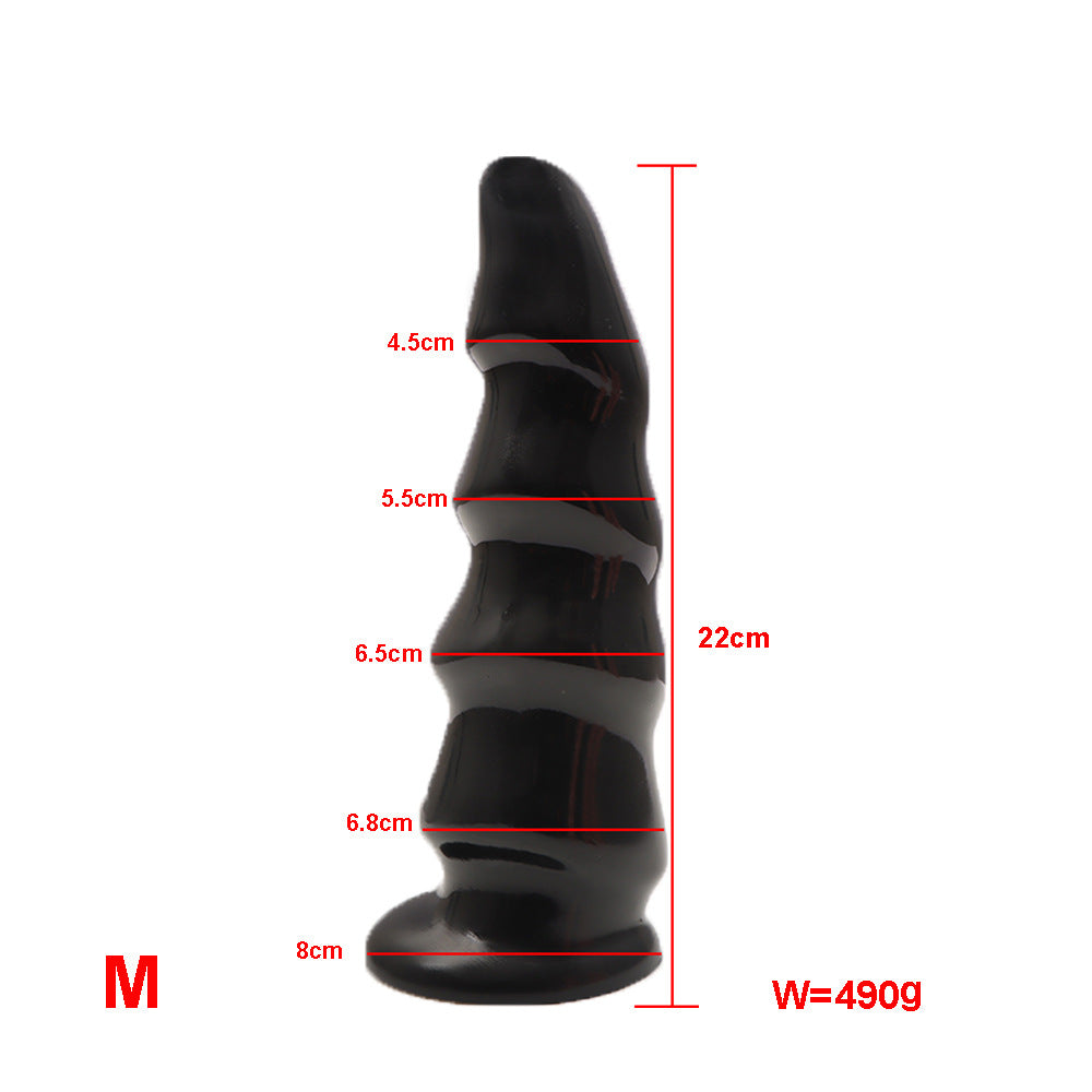 Exotic Wavy Anal Dildo Butt Plug - Suction Cup Dildos Vagina Anal Dilator Sex Toys Shop