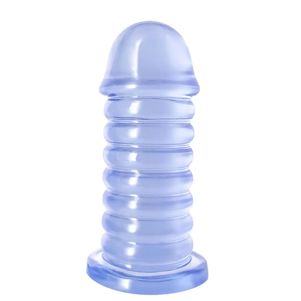 Huge Thick Anal Dildo Butt Plug - Silicone Big Threads Anal Plug Dilator Sex Toy