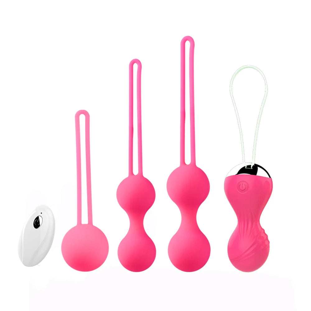 Remote Control Kegal Ball - Vibrating Panty Egg Pelvic Muscle Female Sex Toys